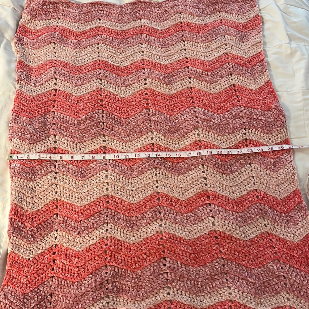 Handmade baby blanket